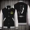 Bat Man Baseball Jacket Rze1