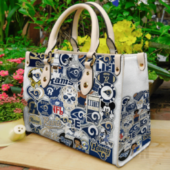 Los Angeles Rams Leather Hand Bag Rze2