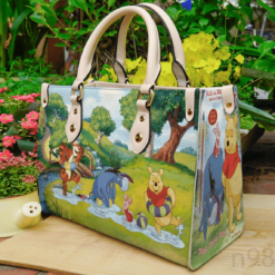 Winnie the Pooh001 Leather Bag Rze