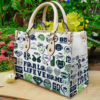Seattle Seahawks lover Leather Hand Bag Rze2