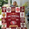 San Francisco 49ers Quilt Blanket Quilt TG20