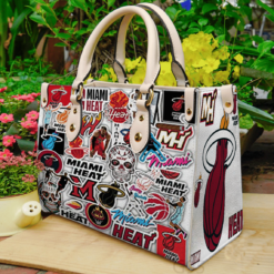 Miami Heat 1 Leather Bag B21