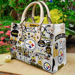 Pittsburgh Steelers 2 Leather Bag B19