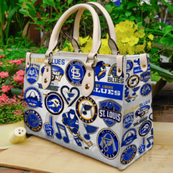 St. Louis Blues Leather Hand Bag TH21