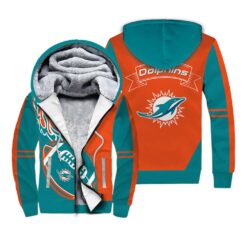 Miami Dolphins Fleece Jacket Rze1