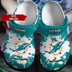Miami Dolphins 4 Crocs Rze1