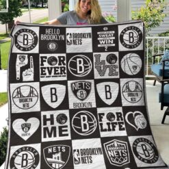 Brooklyn Nets 2 Blanket Quilt MIH08