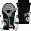 Brooklyn Nets Fleece Jacket MIH08