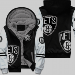 Brooklyn Nets 1 Fleece Jacket Rze1