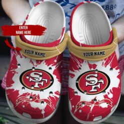 San Francisco 49ers 3 Crocs Rze1