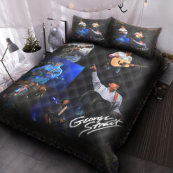 George Strait Bedding Set Rze1