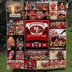 San Francisco 49ers Blanket Quilt Rze1