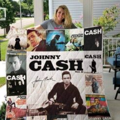 Johnny Cash lover Blanket Quilt B20