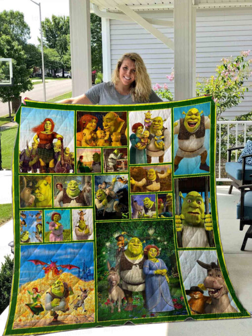 Shrek 2 Blanket Quilt Rze1