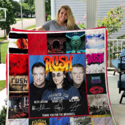 Rush band Blanket Quilt Rze2