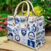 Los Angeles Dodgers lover Leather Hand Bag Rze2