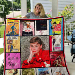 Audrey Hepburn Blanket Quilt B21
