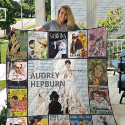 Audrey Hepburn 2 Blanket Quilt B21