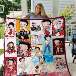 Betty Boop Lover1 Blanket Quilt Rze