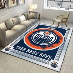 Edmonton Oilers Area Rugs Rze1