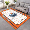 Edmonton Oilers 1 Area Rugs Rze1