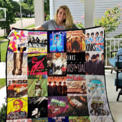 The Kinks Quilt Blanket Quilt Rze2