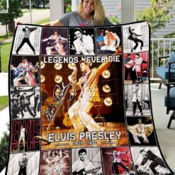 Elvis Presley Best Blanket Quilt Rze2