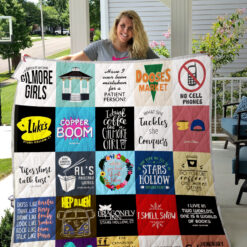Gilmore Girls lover Blanket Quilt Rze2