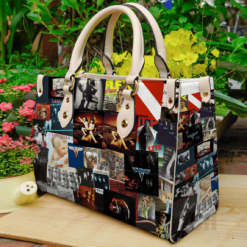 Van Halen band Leather Hand Bag Rze2