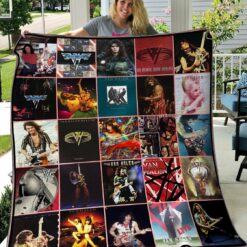 Van Halen Blanket Quilt Rze2