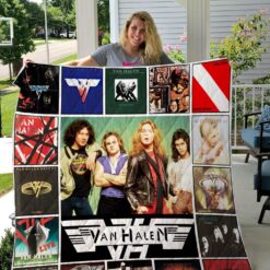 Van Halen band Blanket Quilt Rze2