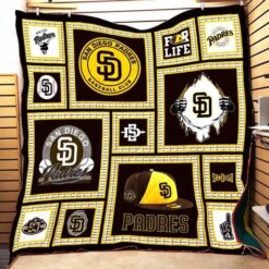 San Diego Padres 1 Blanket Quilt B22