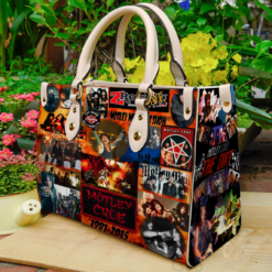 Motley Crue 1 Leather Bag B20