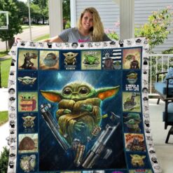 Baby Yoda 1 Blanket Quilt B23