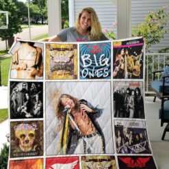 Steven Tyler Blanket Quilt M08