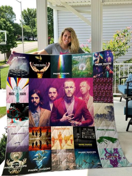 Imagine Dragons lover 1 Quilt Blanket Rze1