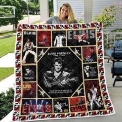 Elvis Presley Blanket Quilt Rze1
