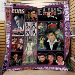 Elvis Presley 1i Quilt Blanket Quilt Rze1