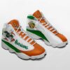 Miami Hurricanes 3g Jordan 13 Shoes TH21