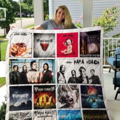 Papa Roach Quilt Blanket Quilt Rze1