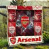 Arsenal 2 Blanket Quilt B20