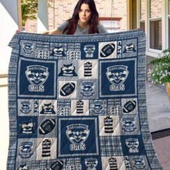 Geelong Cat Blanket Quilt Rze1