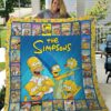 The Simpsons Blanket Quilt Rze1