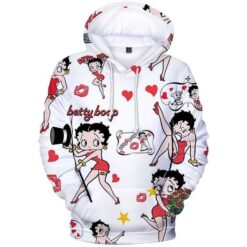 Betty Boop 1g Hoodie Zip Hoodie 3D Rze1