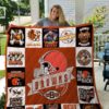 Cleveland Browns 2 Quilt Blanket Rze1
