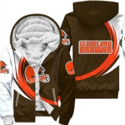 Cleveland Browns 01 Fleece Jacket MIH08