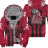 Alabama Crimson Tide Fleece Jacket Rze1