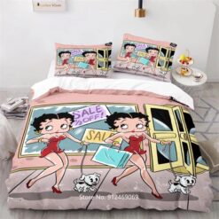 Betty Boop Lover 2 Bedding Set Rze1