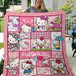 Hello Kitty Blanket Quilt M08