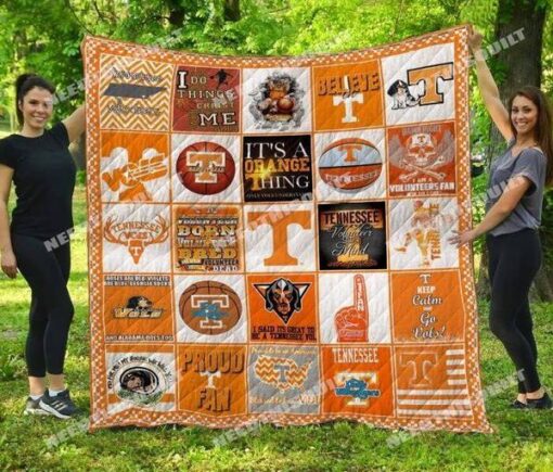 Tennessee Volunteers a0 Blanket Quilt Rze1